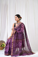 Premium Maheshwari Silk Saree Edit