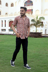 Men's Shirt | Traditional Hand Block Printed Shirt