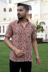 Men's Shirt | Traditional Hand Block Printed Shirt