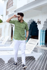 Men's Shirt | Heritage Hand Block Printed Collection