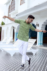 Men's Shirt | Heritage Hand Block Printed Collection