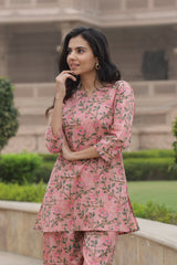 Bagru Elegance Co-Ord Set Dress