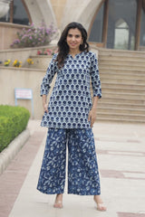 Handblock Cotton Co-Ord Dress