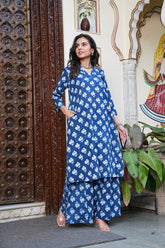 Women's Kurti Palazzo Set | Premium Kali Palazzo Collection