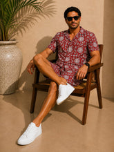Hand Block Printed Men's Cotton Co-Ord Set