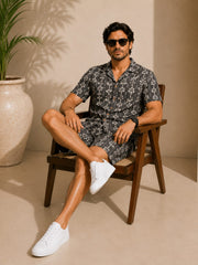 Pure Cotton Men's Co-Ord Set – Handcrafted Block Print Collection