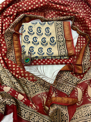 Women's Maheshwari Suit | Exclusive Premium Collection