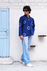 Premium Full Sleeve Cotton Short Kurta | Handcrafted Block Print