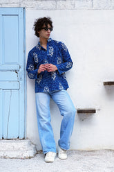 Breathable Pure Cotton Hand Block Print Short Kurta