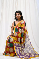 Pure Chanderi Silk Saree