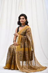 Artisan Crafted Chanderi Silk Saree