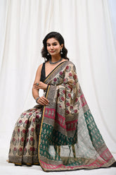 Luxury Chanderi Silk Saree with Blouse