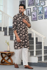 Men's Kurta | Pure Cotton Ethnic Long Kurta for Men