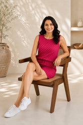 Women's Hand Block Printed Pure Cotton Co-ord Set