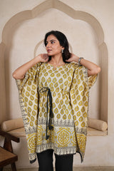 Women's Relaxed Fit Cotton Kaftan Co-Ord Set