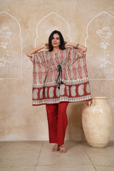 Women's Summer Co-Ord Set | Pure Cotton Kaftan Style