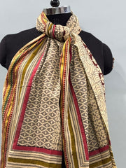 Pariyo | Pure Cotton Bagru Natural Print