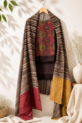 Elegant Ajrakh Printed Cotton Dress Material