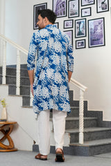 Men's Kurta | Premium Bagru Print Full Sleeve Kurta
