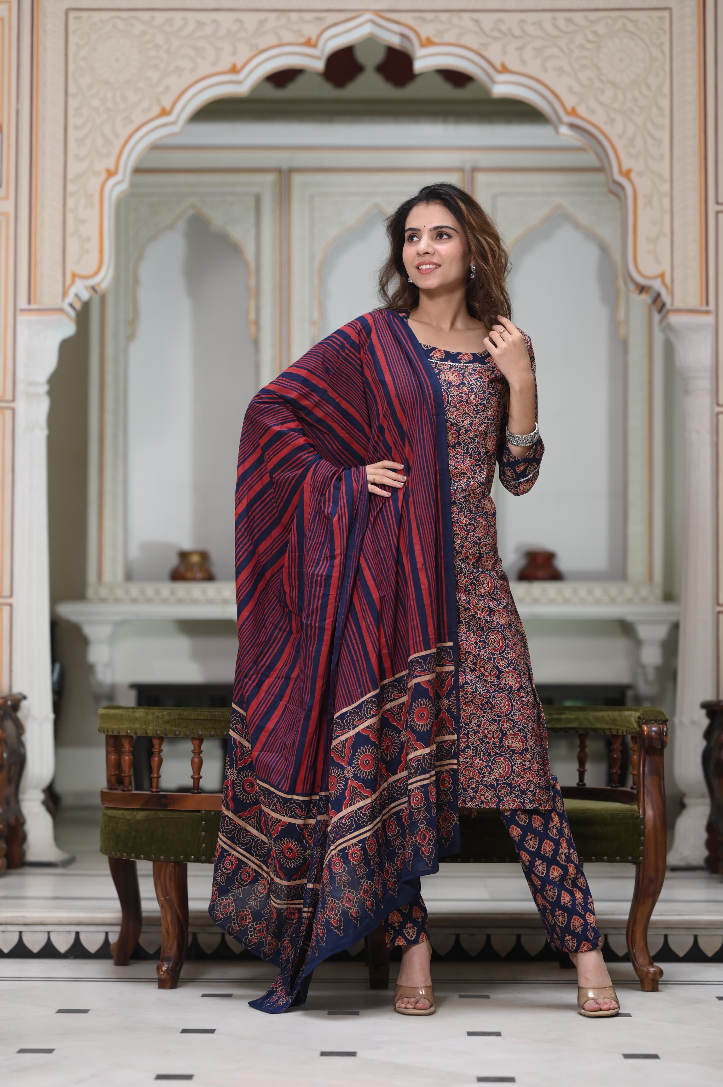 Women's Cotton Suit | Pure Cotton Office Wear Set