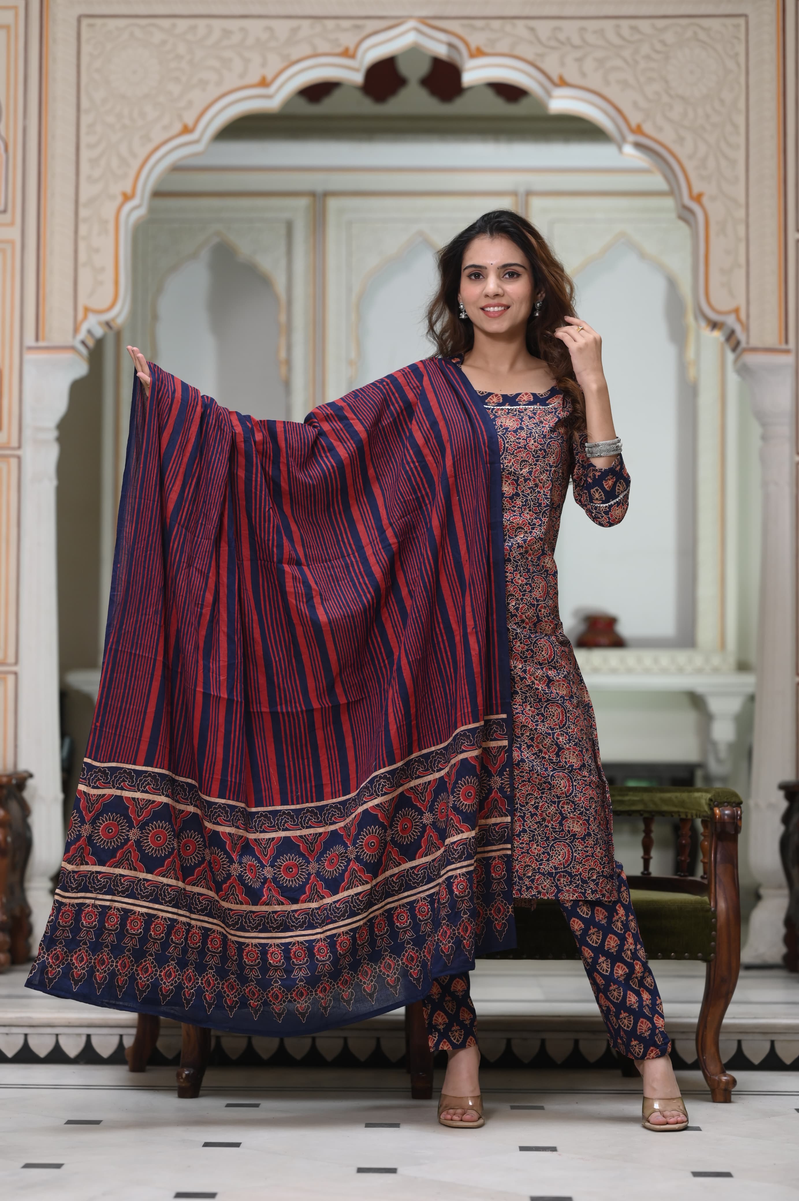 Women's Cotton Suit | Pure Cotton Office Wear Set
