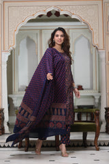 Women's Cotton Suit | Premium Office Wear Collection