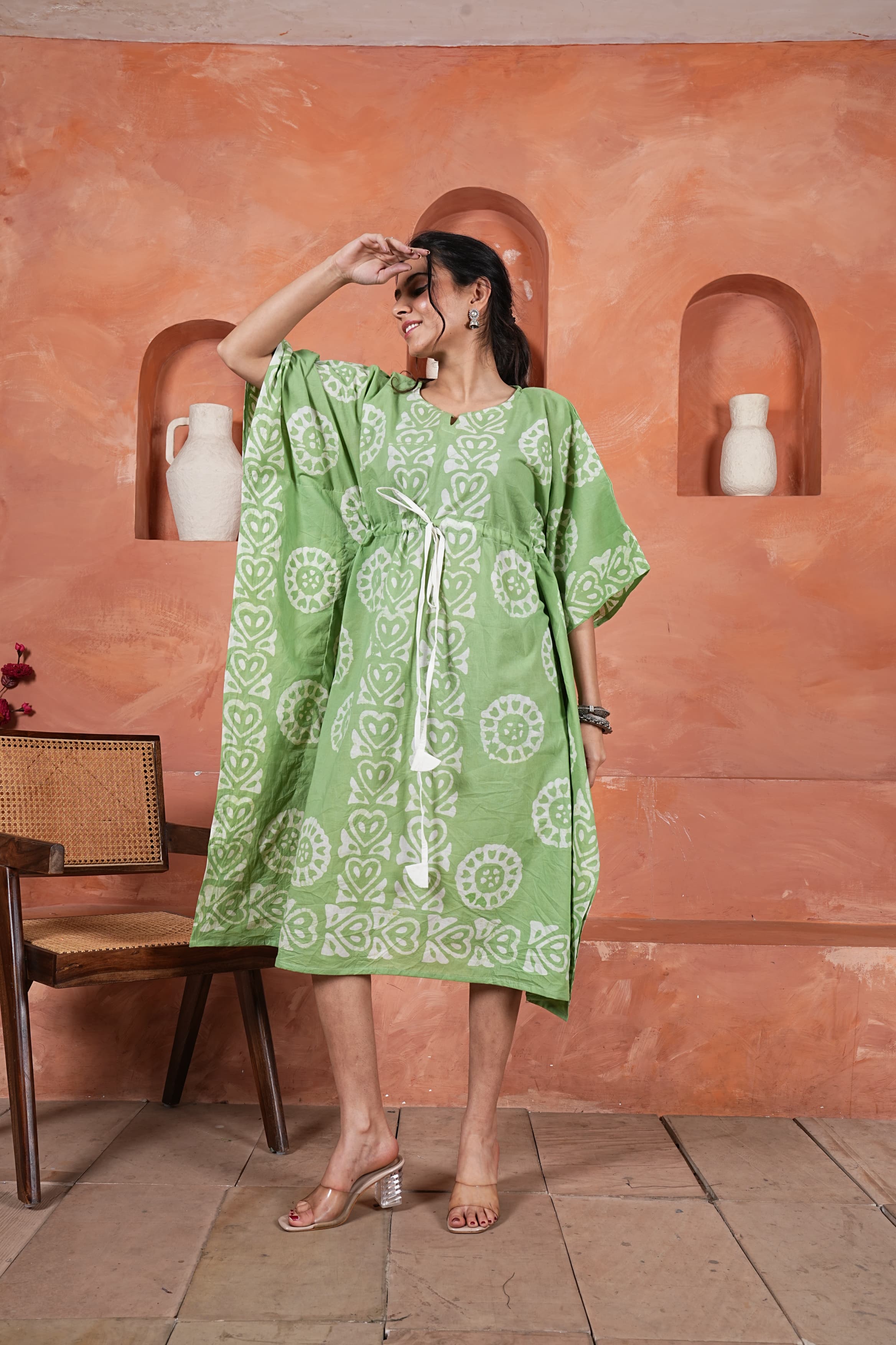 Women's Kaftan | Pure Cotton Lounge & Casual Wear