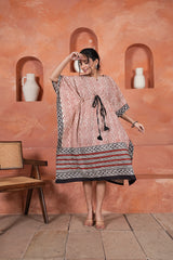 Women's Kaftan | Handcrafted Pure Cotton Lounge Wear