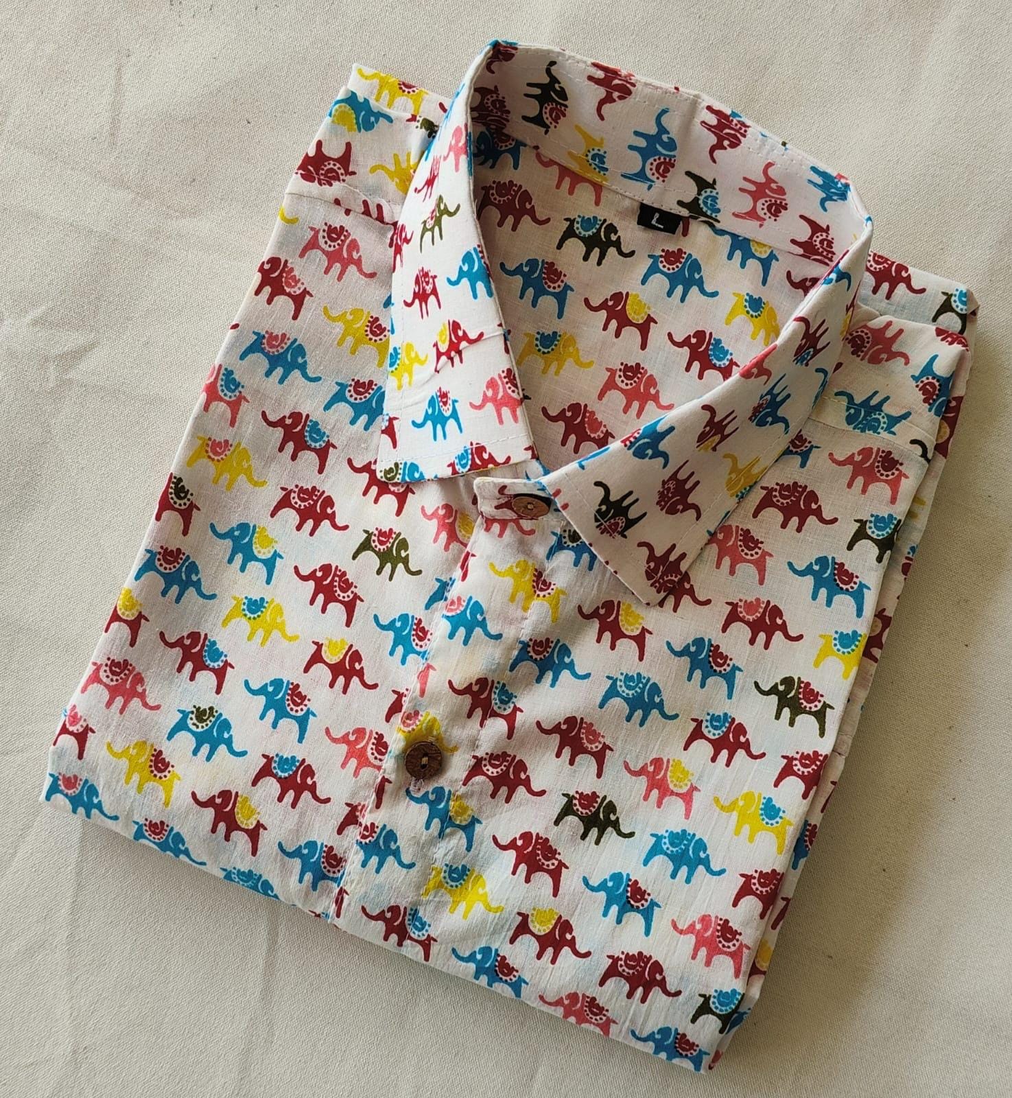 Elegant Pure Cotton Shirts