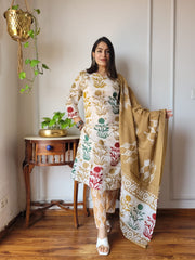 Women's Cotton Suit | Artisan Handcrafted Bagru Collection