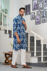 Men's Kurta | Authentic Bagru Hand Block Print Collection