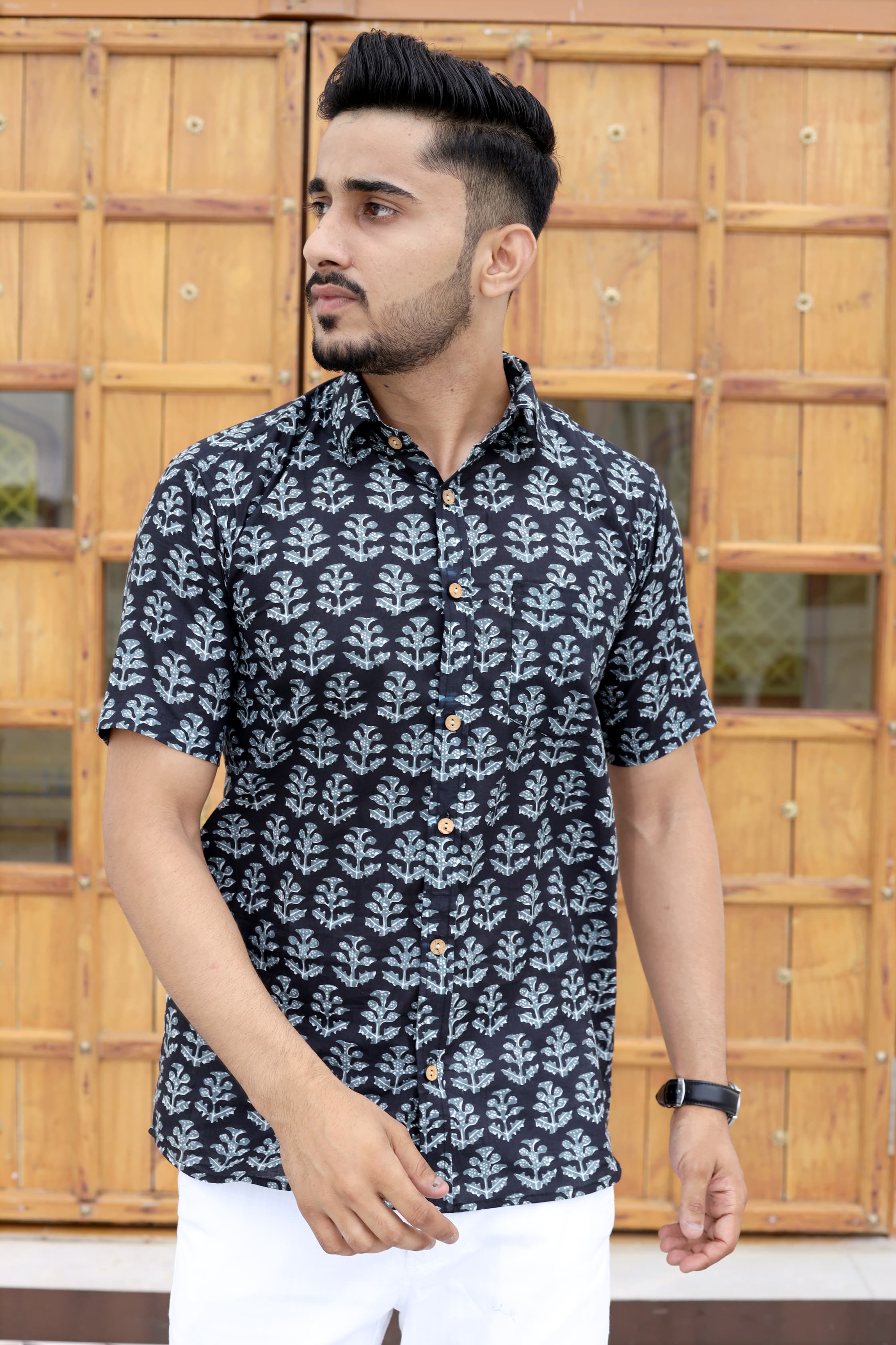 Men's Shirt | Exclusive Hand Block Printed Collection