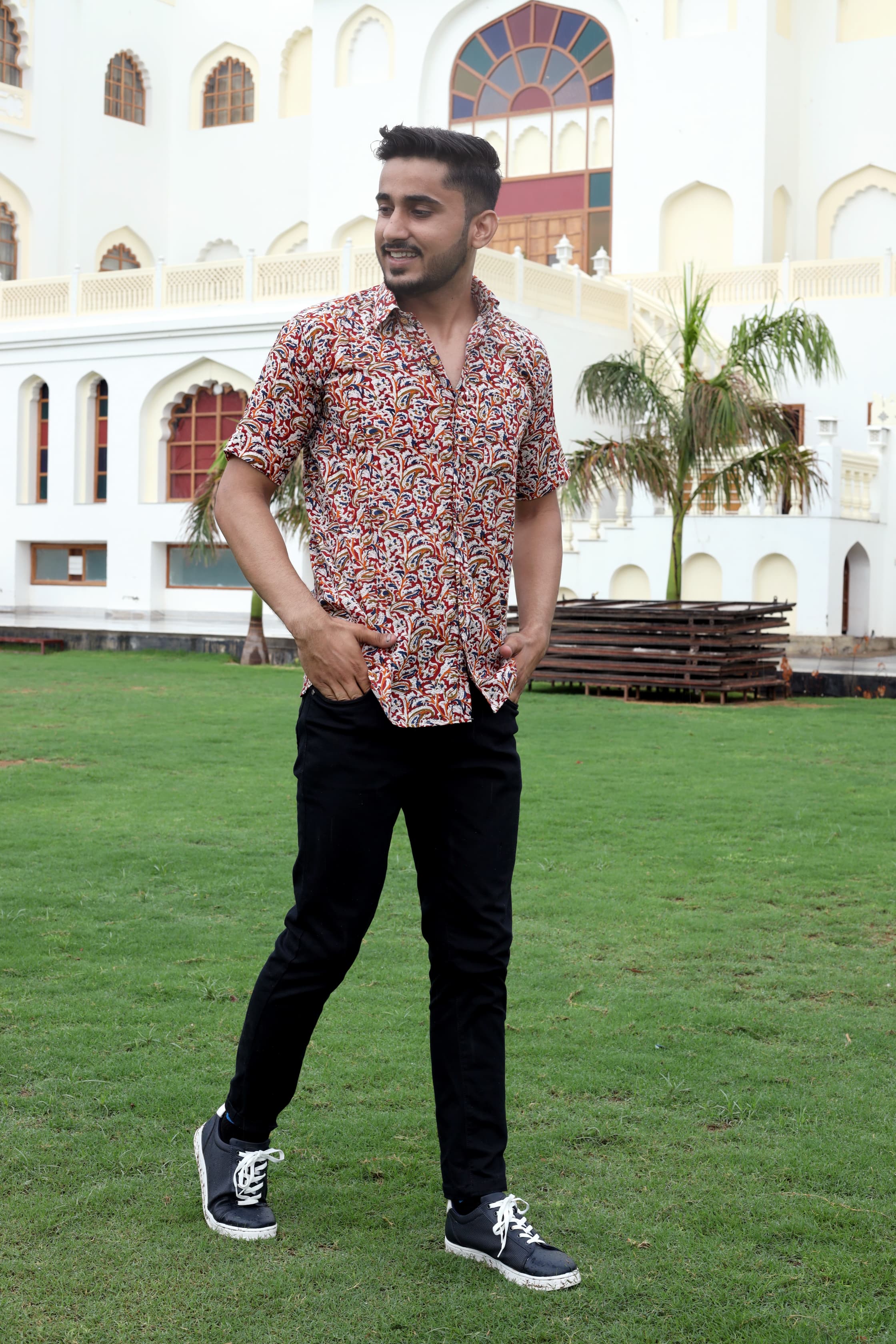 Men's Shirt | Traditional Hand Block Printed Shirt