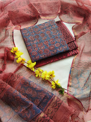 Women's Kota Doria Suit | Authentic Hand Block Printed Summer Collection