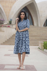 Blue Bloom Couple Combo dress