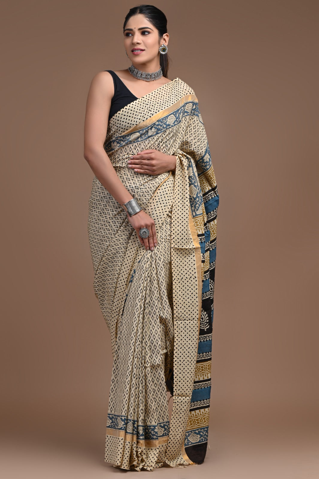 Assam Silk Saree – Modern Classic