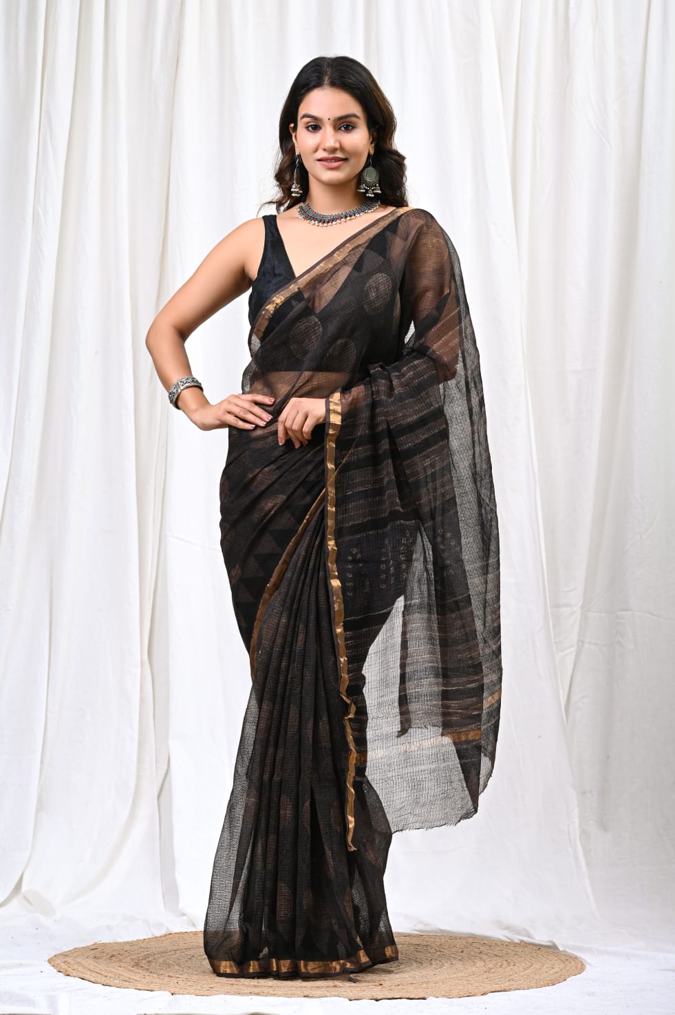 Elegant Kota Doria Saree