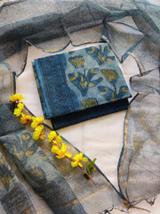 Women's Kota Doria Suit | Lightweight Hand Block Printed Sui