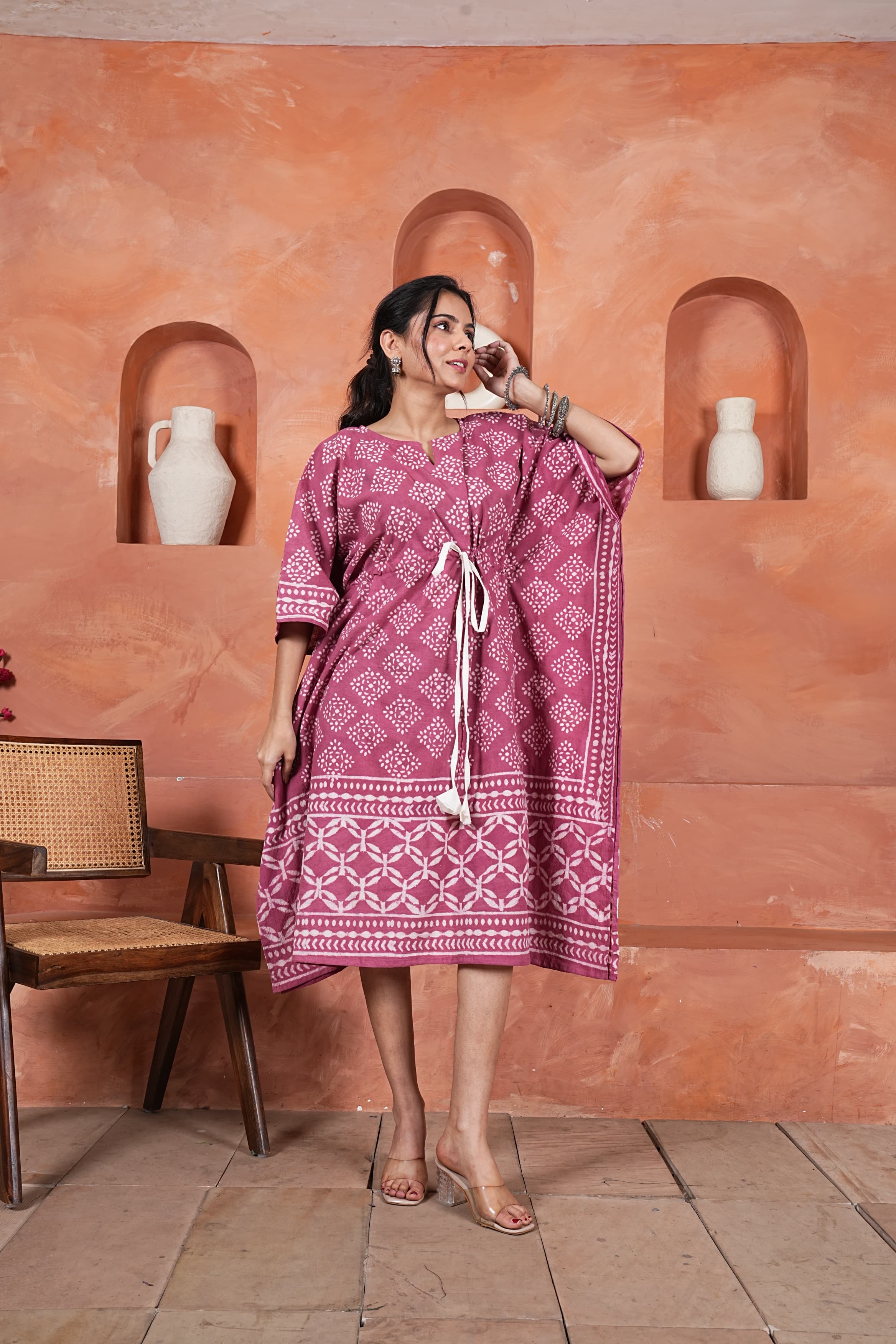 Women's Kaftan | Handcrafted Cotton Medium Kaftan Collection