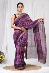 Premium Maheshwari Silk Saree Edit