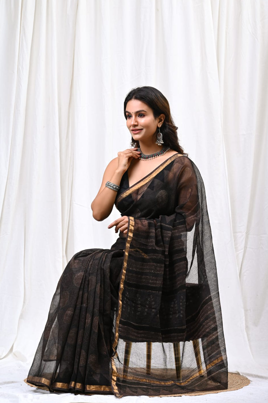 Elegant Kota Doria Saree