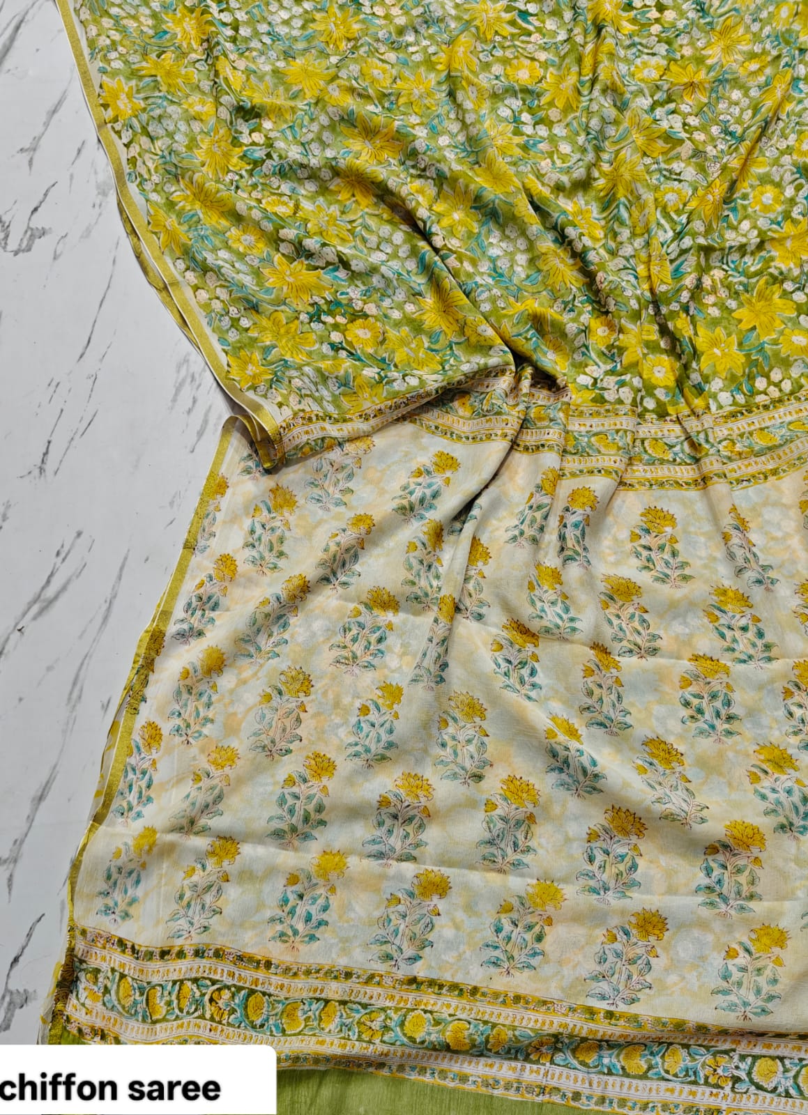 Double Diamond Chiffon Saree – Lightweight Designer Saree with Beautiful Flow