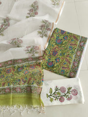 Women's Kota Doria Suit | Premium Traditional Dress Material