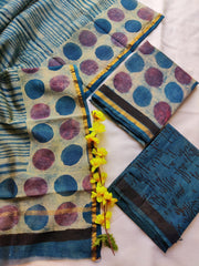 Women's Chanderi Suit | Traditional Indian Silk Suit Set