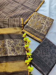 Women's Chanderi Suit | Traditional Hand Block Printed Collection