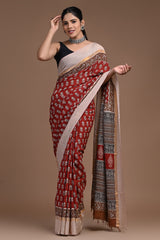 Assam Silk Saree – Soft Elegance