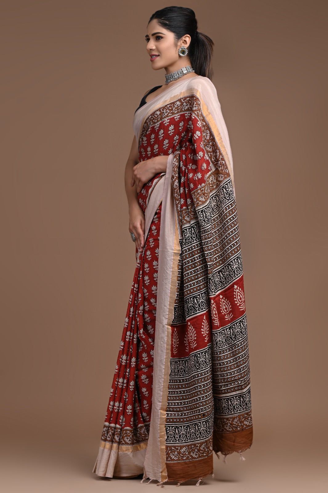 Assam Silk Saree – Soft Elegance