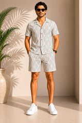 Premium Men's Cotton Co-Ord Set – Artisan Hand Block Print