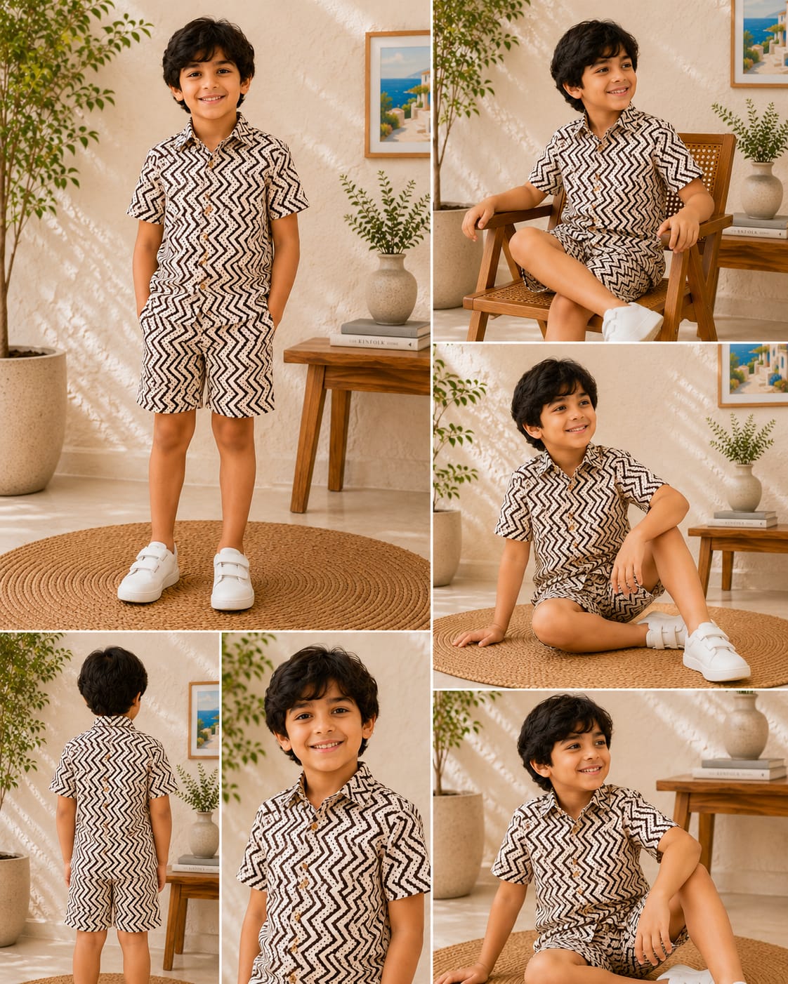 Trendy Cotton Co-ord Set for Kids (1–9 Years)