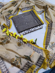 Women's Kota Doria Suit | Traditional Handcrafted Ethnic Wear